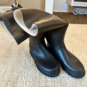 ILSE JACOBSEN Long Rain Boots - Black